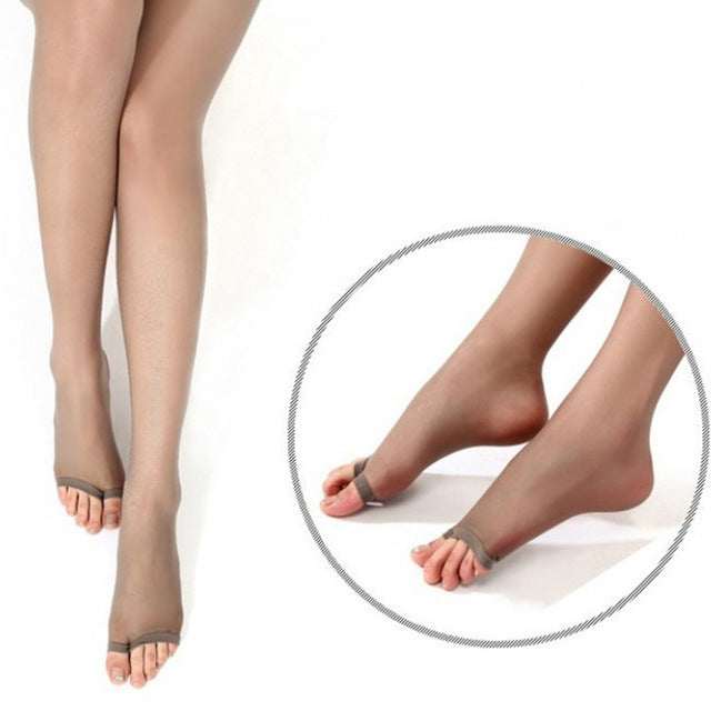 toeless pantyhose